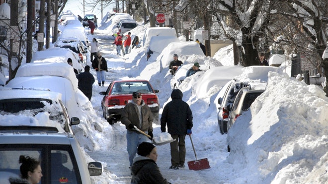 Winter Weather Digging Out